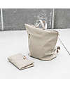 Done By Deer Changing Backpack - Sand - Made with PET recycled materials! Changing Backpack