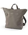 Done By Deer Changing Backpack with Foldable Changing Table and Stroller Hooks - Taupe - Made with recycled bottles! Changing Backpack
