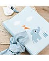 Done By Deer Changing Pad Easy Wipe Elphee - Blue - 50x65x10 cm Changing Tables