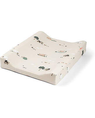 Done By Deer Changing Pad - Tiny Farm - Sand - Water-resistant Changing Tables