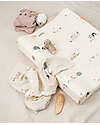 Done By Deer Changing Pad - Tiny Farm - Sand - Water-resistant Changing Tables