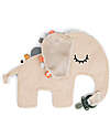 Done By Deer Comfort Blanket with Pacifier Clip Cozy Friend - Elphee - Sand Doudou & Comforters