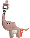 Done By Deer Cozy Keeper Elphee, Powder - Cotton Pacifier Chains