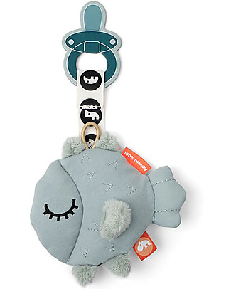Done By Deer Cozy Keeper Puffee Blue - Cotton Soft Toys