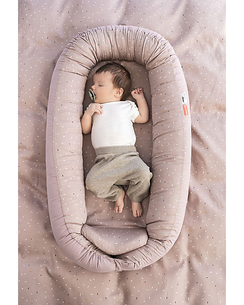 Done By Deer Cozy Nest Reducer - Confetti Powder - 50 x 85 x 13 cm Baby Nest