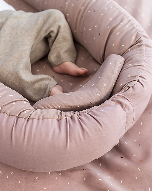 Done By Deer Cozy Nest Reducer - Confetti Powder - 50 x 85 x 13 cm Baby Nest