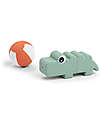 Done By Deer Croco Bath Squirter Toy - Green - Silicone Bath Toys
