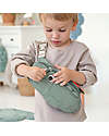 Done By Deer Cross-over Kids Bag- Croco - Green - Made with Recycled Plastic Bottles Pencil Cases
