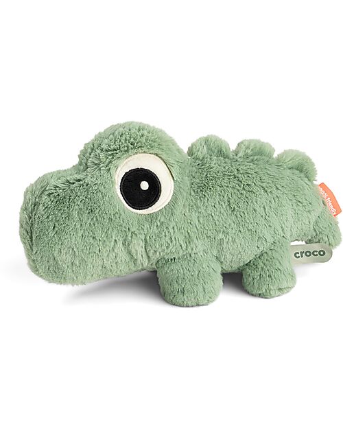 Done By Deer Cuddle Bestie Croco - Green - Super Soft - Contains Mini Book - 0+ Soft Toys