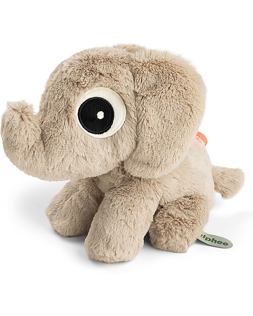 Done By Deer Cuddle Bestie Elphee - Sand - Super Soft - Contains Mini Book - 0+ Soft Toys