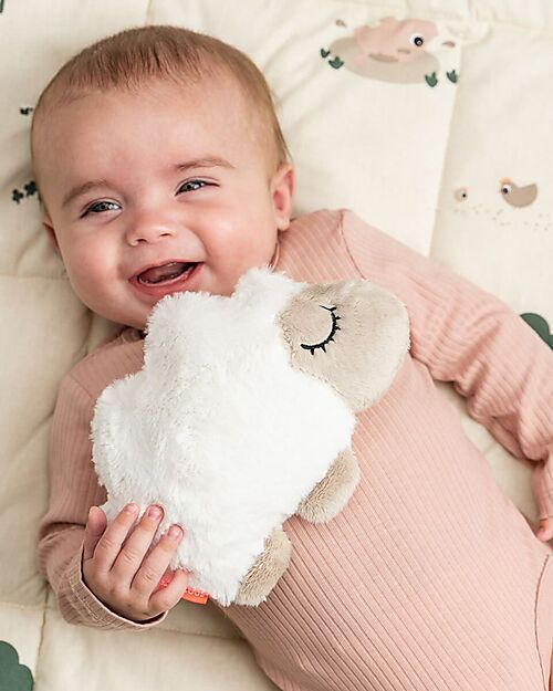 Done By Deer Cuddle Cute Sheepy - Sand - Super Soft - 3m+ Soft Toys