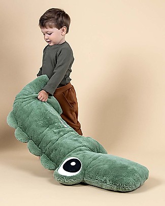 Done By Deer Cuddle Friend Big Croco - One Meter Long! Soft Toys