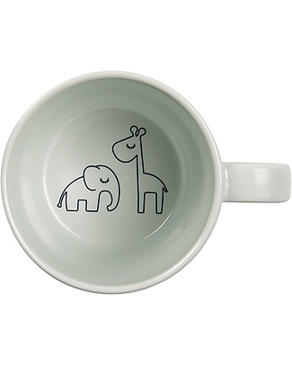 Done By Deer Cup with Handle Dreamy - Dots/Blue - 220 ml Cups & Beakers
