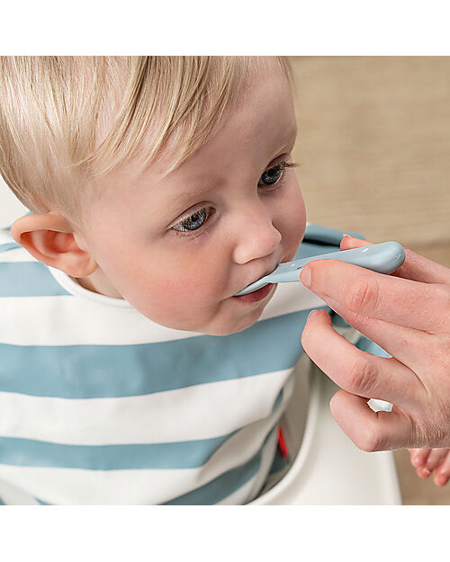 Done By Deer Cutlery Set - Happy Dots Blue - 100% Food-Grade PP Cutlery