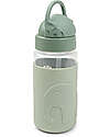 Done By Deer Easy-Grip Straw Bottle - Elphee - Green Non-Thermal Water Bottles