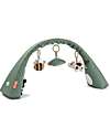 Done By Deer Flexible Activity Gym - Tiny Farm - Green - Perfect for Traveling - 0+ Baby Gym
