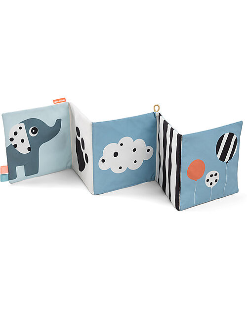 Done By Deer Fold-Out Activity Soft Book - Deer Friends - Contrast - 0+ Books