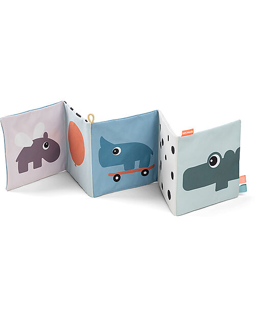 Done By Deer Fold-Out Activity Soft Book - Deer Friends - Contrast - 0+ Books