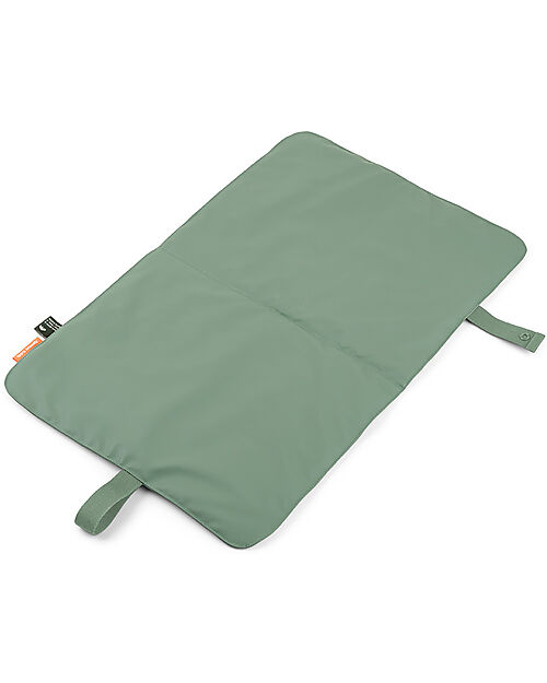 Done By Deer Foldable Changing Mat - Green - Made with Recycled Bottles Travel Changing Mats