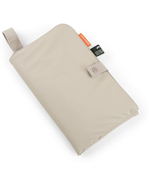 Done By Deer Foldable Changing Mat - Sand - Made with Recycled Bottles Travel Changing Mats