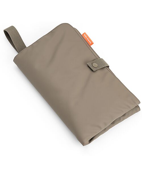 Done By Deer Foldable Changing Mat - Taupe - Made with Recycled Bottles Travel Changing Mats