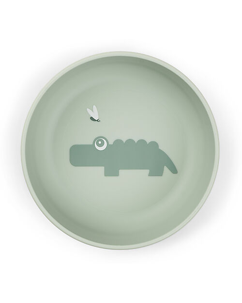 Done By Deer Foodie Bowl - Croco Green - 100% Food-Grade PP Bowls & Plates