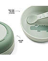 Done By Deer Foodie Bowl - Croco Green - 100% Food-Grade PP Bowls & Plates
