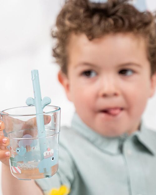 Done By Deer Foodie Dinner Set - Celebration - Blue Meal Sets