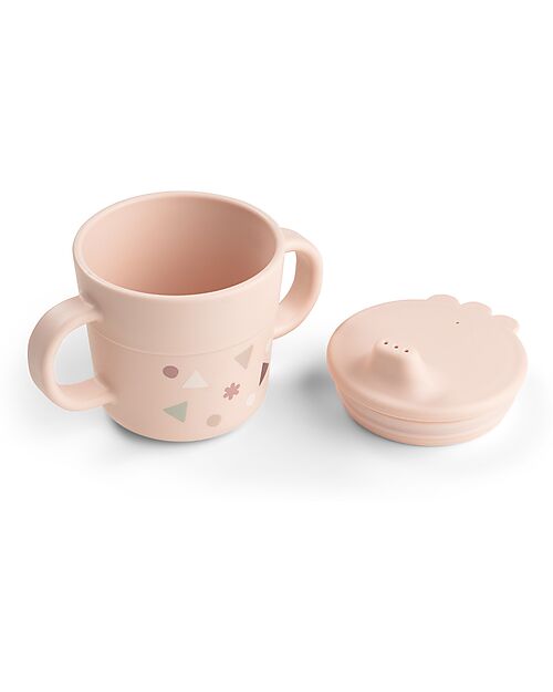 Done By Deer Foodie Dinner Set - Plate Bowl and Cup - Celebration - Powder - 100% Food-Grade PP Meal Sets