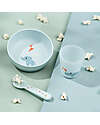 Done By Deer Foodie First Meal Set - Bowl Cup and Spoon - Elphee & Croco - Blue - 100% food grade PP Meal Sets
