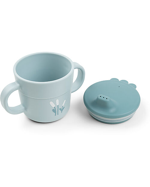 Done By Deer Foodie First Meal Set - Bowl Cup and Spoon - Elphee - Blue - 100% food grade PP Meal Sets