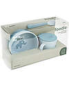 Done By Deer Foodie First Meal Set - Bowl Cup and Spoon - Elphee - Blue - 100% food grade PP Meal Sets