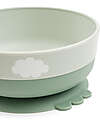 Done By Deer Foodie First Meal Set - Bowl Cup and Spoon - Happy Clouds - Green - 100% food grade PP Meal Sets