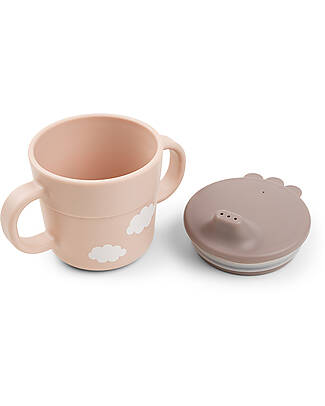 Done By Deer Foodie First Meal Set - Bowl Cup and Spoon - Happy Clouds - Powder - 100% food grade PP Meal Sets