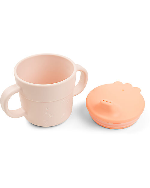 Done By Deer Foodie Meal Set - Plate Bowl and Cup - Wally - Powder Pink - 100% Food-Grade PP Meal Sets