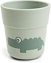 Done By Deer Foodie Mini Cup - Croco Green - 100% Food-Grade PP Beakers
