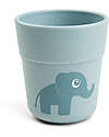 Done By Deer Foodie Mini Cup - Elphee Blue - 100% Food-Grade PP Beakers