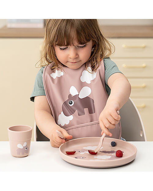 Done By Deer Foodie Mini Cup - Happy Clouds Powder - 100% Food-Grade PP Beakers