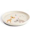 Done By Deer Foodie Plate - Celebration - Sand - 100% Food-Grade PP Bowls & Plates