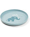 Done By Deer Foodie Plate - Elphee Blue - 100% Food-Grade PP Bowls & Plates
