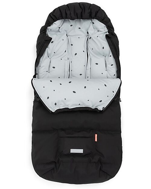 Done By Deer Footmuff Winter - Black - 105 x 51 x 5 cm - 0/3 Years Footmuffs