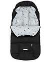 Done By Deer Footmuff Winter - Black - 105 x 51 x 5 cm - 0/3 Years Footmuffs