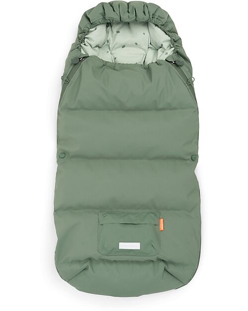 Done By Deer Footmuff Winter - Green - 105 x 51 x 5 cm - 0/3 Years Footmuffs