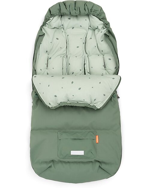Done By Deer Footmuff Winter - Green - 105 x 51 x 5 cm - 0/3 Years Footmuffs