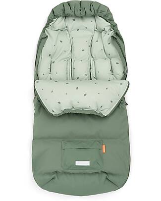 Done By Deer Footmuff Winter - Green - 105 x 51 x 5 cm - 0/3 Years Footmuffs