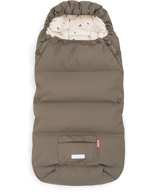 Done By Deer Footmuff Winter - Taupe - 105 x 51 x 5 cm - 0/3 Years Footmuffs