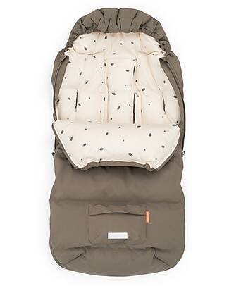 Done By Deer Footmuff Winter - Taupe - 105 x 51 x 5 cm - 0/3 Years Footmuffs