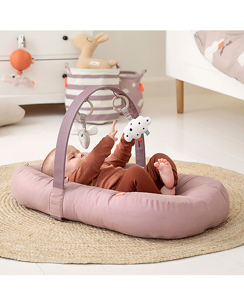 Done By Deer Hanging Activity Toy 2 pcs - Happy Clouds - Sand - 0+ Newborn Toys_