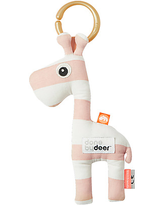 Done By Deer Hanging Toy Raffi, Powder - Cotton Newborn Toys_