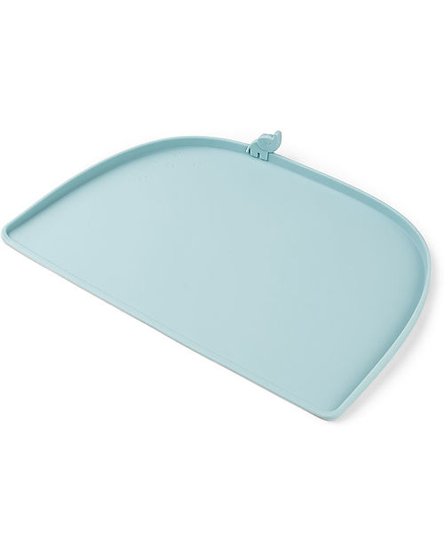 Done By Deer High Edge Silicone Placemat - Elphee - Blue Placemat